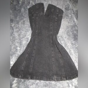 PrettyLittleThing Denim Dress NWT